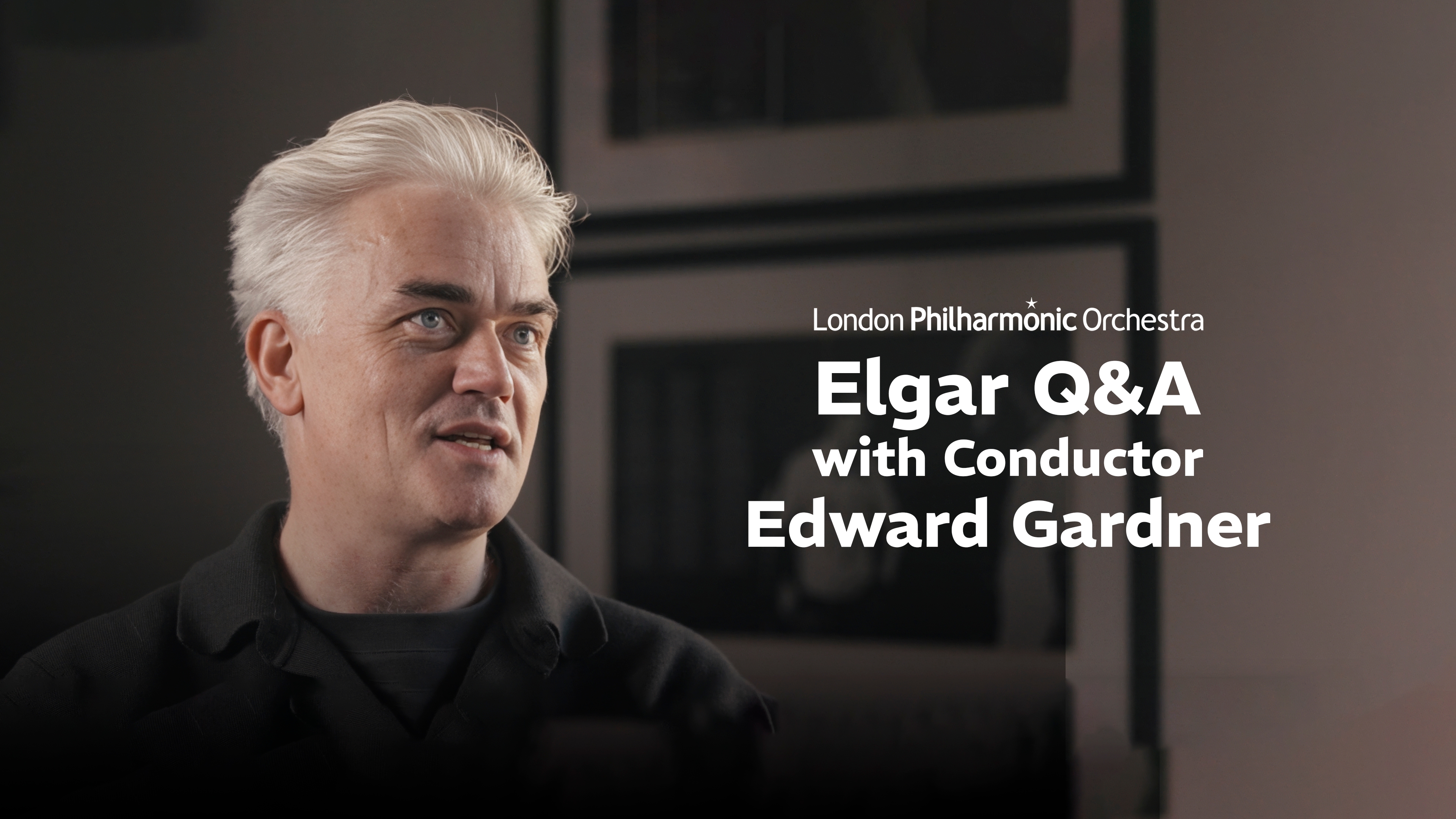 Elgar Q&A with Conductor Edward Gardner