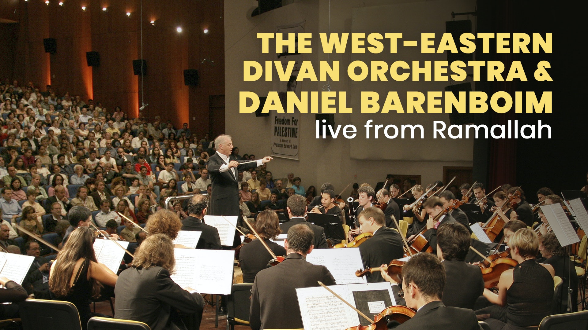 ラマラ コンサート The Ramallah Concert バレンボイム Knowledge Is The Beginning & The Ramallah Concert - EUROARTS