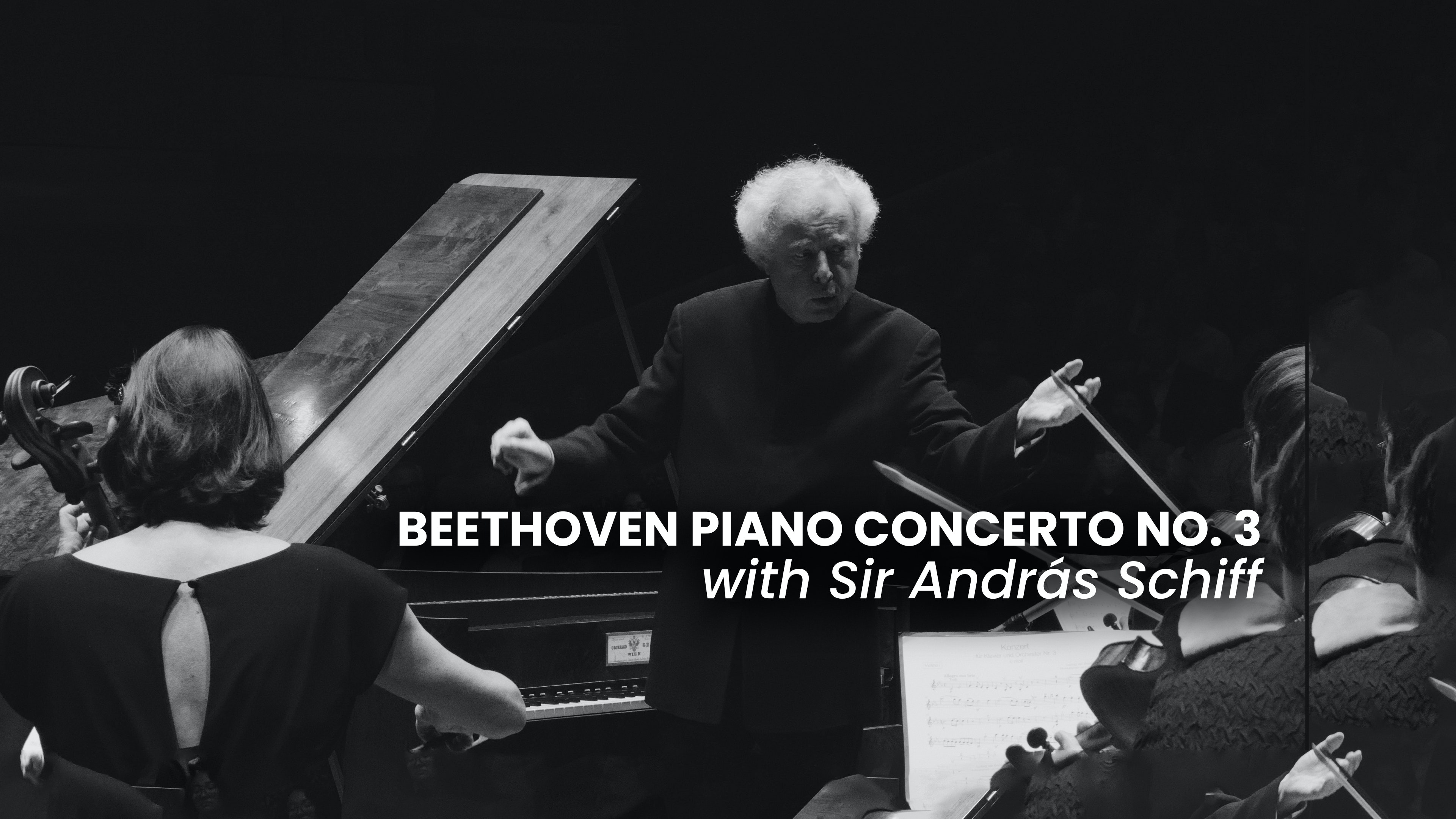 Beethoven Piano Concerto No. 3 with Sir András Schiff